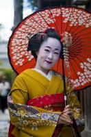 Geysha in the quarter of Gijon